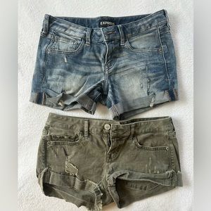 Lot of express shorts